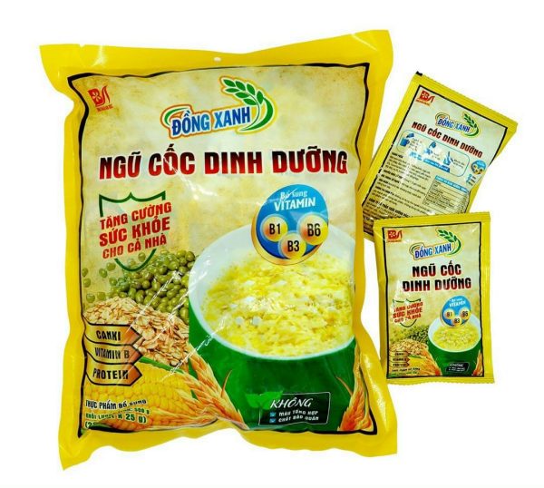 ngũ cốc dinh dưỡng Đồng xanh túi 20 gói x 25g